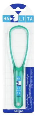 Imagen del producto de Raspador lingual, de acero inoxidable, para la higiene bucal diaria, para un aliento fresco