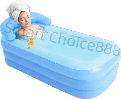 Obrázok produktu pre Nafukovacia vaňa, materiál PVC, rozmery 160 x 84 x 64 cm, maximálna výška používateľa 1,85 m, maximálna hmotnosť používateľa 100 kg, voľne stojaca