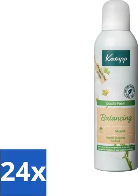 Immagine prodotto di Kneipp - Doccia schiuma - Riequilibrante - Patchouli - 200 ml - Confezione risparmio - 24 pezzi