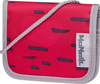 Image de McNeill pochette tour de cou porte-monnaie Neck Pouch Mood rouge