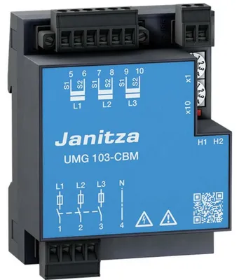 Productafbeelding van Janitza Universalmeetapparaat UMG 103-CBM voor montage op rails, artikelnummer 5228001