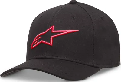 Obrázek produktu pro Alpinestars Ageless Curve Hat Black/Red S/M Kšiltovka
