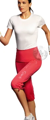 Produktbild von Damen Fitness Caprihose IAN 69327 Rosa XS