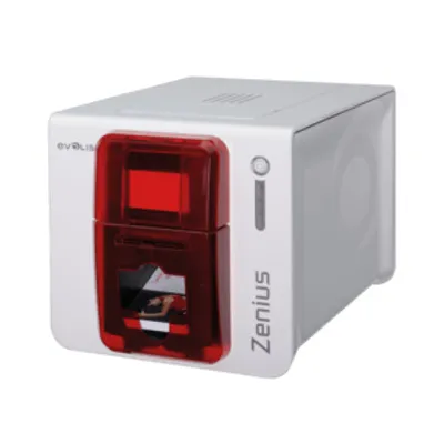 Produktbild von Evolis Zenius Classic Line, Farbstoffsublimation/Wärmeübertragun, 300 x 300 DPI, Code 128 (A/B/C),Code 39,EAN13,Interleaved 2/5, 500 Karte/h, 150 Karte/h, 53,98 x 85,60 mm