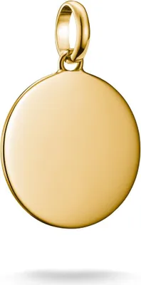 Immagine prodotto di Ciondolo charm Thomas Sabo Coin grande Connect placcato oro