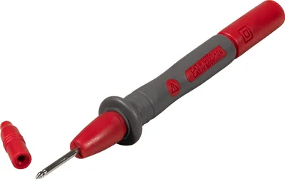 Produktbild von Präzisions-Prüfspitze McPower "PS 25", mit 4mm-Sicherheitskupplung, rot