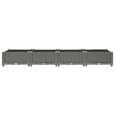 Produktbild von vidaXL Hochbeet 160x40x23 cm Polypropylen