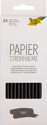 Obrázek produktu pro Folia 12590, Černá, Papír, 200 mm, 6 mm, 25 kusů, Krabice