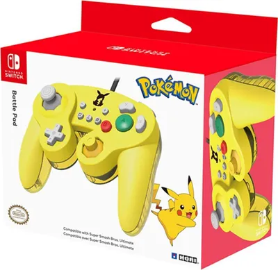 Immagine prodotto di HORI Smash Bros Gamepad Pikachu | NSW-109U