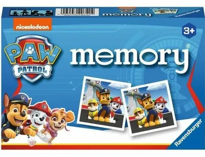 Produktbild von Ravensburger - Lernspiel - Memory® - Paw Patrol - EIN erstes Lernspiel, das Beob
