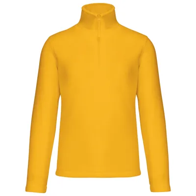 Produktbild von Kariban Herren Fleecepullover Fleece Pullover Sweatshirt Fleecejacke, Größe:M, Farbe:Gelb