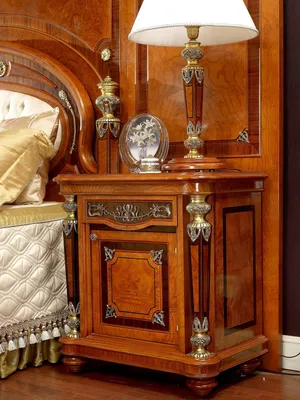 Produktbild von Nachttische Nachtkonsolen Nachttisch Konsole Beistell Schlafzimmer Barock Rokoko