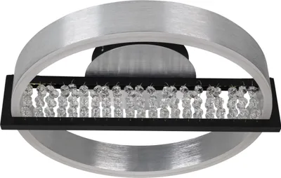 Produktbild von Näve Leuchten LED Deckenleuchte "YVARIS" Inkl. Nachtlichtfunktion L: 53,2cm LED Deckenleuchte "YVARIS" Inkl. Nachtlichtfunktion L: 53,2cm Deckenleuchten - LED Deckenleuchte "YVARIS" Inkl. Nachtlichtfunktion L: 53,2cm, Deckenlampe im Modern Style, aus Metall und Kunststoff in aluminium, 53,2 x 50 x 13,7 cm, inkl. LED – dimmbar – Nachtlichtfunktion – Fernbedienung – Trifft nicht zu
