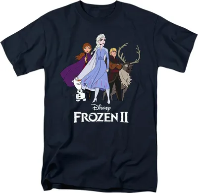 Productafbeelding van Frozen - T-shirt voor dames, model TV2229 (maat L), marineblauw