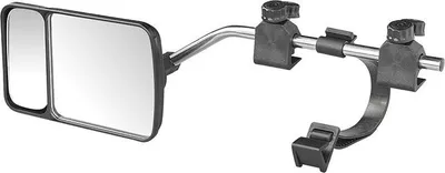 Image de Rétroviseur de remorquage avec angle mort, verre plat, 440 x 110 x 160 mm