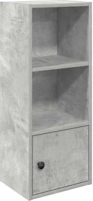Immagine prodotto di vidaXL Libreria grigio cemento 31x24x77 cm materiale a base di legno