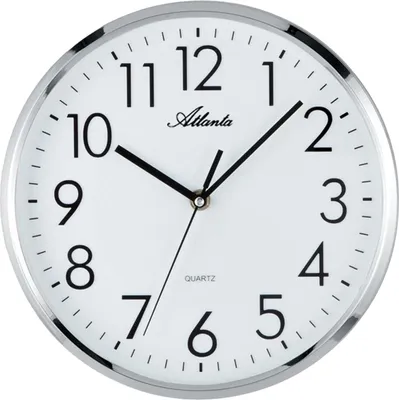 Produktbild von Atlanta Wanduhr, Quartz, Ø 26 cm, 4315