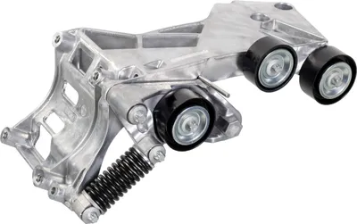 Produktbild von FEBI BILSTEIN 181528 Riemenspanner Keilrippenriemen passend für MERCEDES-BENZ A-Klasse (W169) Ø65mm Rolle