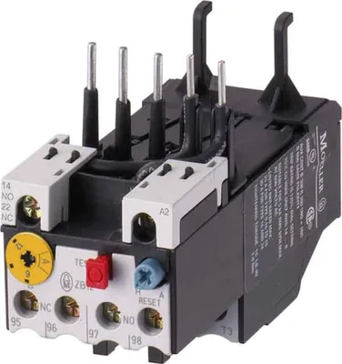 Obrázok produktu pre Eaton ZB12-12, Čierna, Biela, 150 A, 0.75 - 4 mm², IEC/EN 60947-4-1; UL 60947-4-1; CSA - C22.2 No. 60947-4-1-14; CE marking, 12 A, 145 g