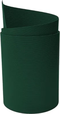 Produktbild von Sichtschutzstreifen zaun|zu RILLE MAXI Streifen 2,05m für 24cm Gittermatten Grün 2,05m