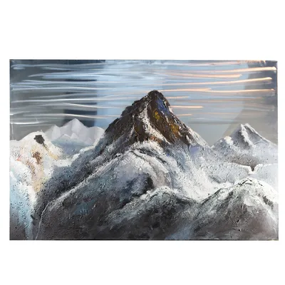 Produktbild von Casablanca by Gilde Sonstige Bilder 3D Bild Mountain, handgearbeitet H. 100 cm,42037