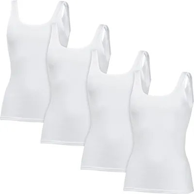 Produktbild von Speidel Damen-Unterhemd 4er-Pack weiß 44