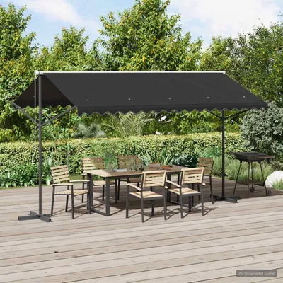 Zdjęcie produktu dla Maison Exclusive – markiza wolnostojąca 400 x 300 cm, kolor antracytowy