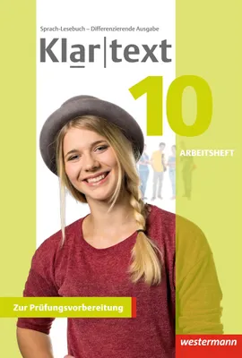 Produktbild von Klartext 10. Arbeitsheft. Differenzierende allgemeine Ausgabe