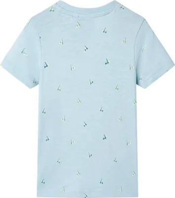 Produktbild von vidaXL Kinder-T-Shirt Hellblau 116
