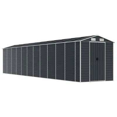 Produktbild von vidaXL Gerätehaus Anthrazit 191x980x198 cm Verzinkter Stahl