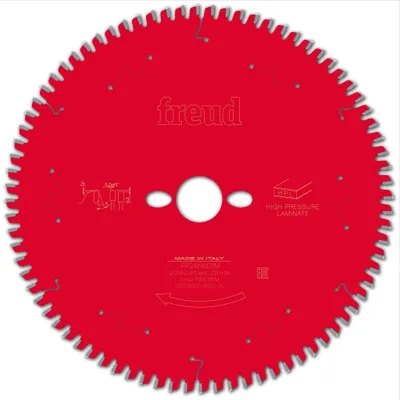 Produktbild von Freud Kreissägeblatt für HPL Werkstoffe 254x2,8/1,8x30mm 80 Zähne FR24H001M