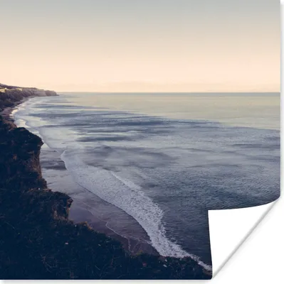 Produktbild von MuchoWow® Poster Natur - Meer - Abend - Strand 100x100 cm - Babyzimmer
