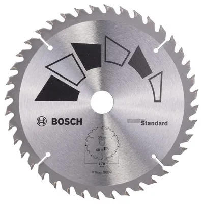Produktbild von Kreissägeblatt STANDARD D= 170 mm; Bohrung= 20 mm; Z= 40