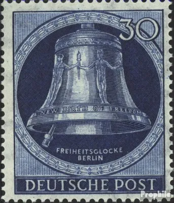 Produktbild von Briefmarken Berlin (West) 1951 Mi 78 postfrisch Freiheitsglocke