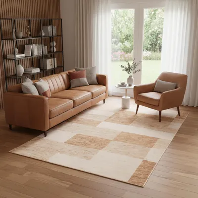 Obrázok produktu pre Koberec Tapiso NORA s krátkym vlasom, protišmykový a ľahko udržiavateľný, obývacia izba a spálňa 180 x 250 cm