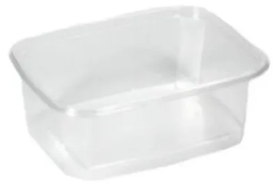 Image de 5 x Pro Pac 50 gobelets d'emballage avec couvercle, PP, carrés, 200 ml, 4,4 cm x 8,9 cm x 11,4 cm, transparents | Unité inconnue (50 pièces)