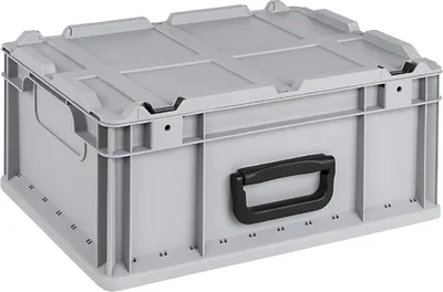 Produktbild von allit Aufbewahrungsbox ProfiPlus EuroCarry 417 grau