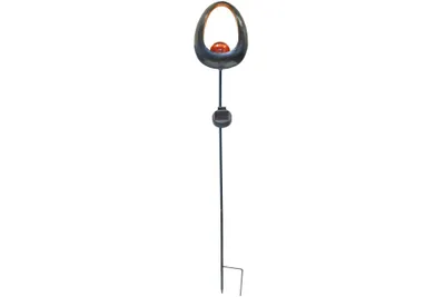Produktbild von Kynast Garden LED Lolar Leuchtkulptur Oval Fireball Gesamthöhe 93cm