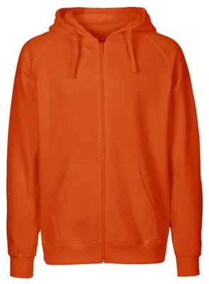 Produktbild von Neutral - Hoodie mit durchgehendem Reißverschluss für Herren LT5373 (M) (Orange)