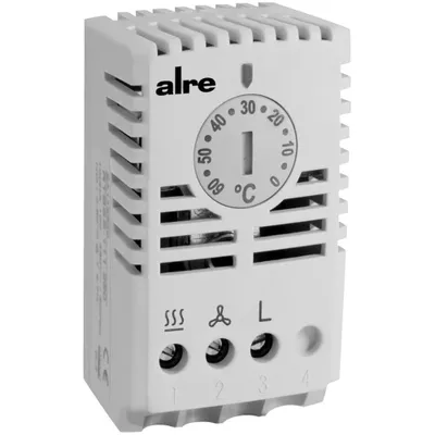 Produktbild von ALRE Schaltschrankthermostat Grau