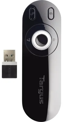 Produktbild von Targus Laser Presentation Remote, USB, 15 m, Schwarz, Grau