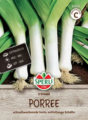 Produktbild von Sperli Porree / Herbstporree D´Elbeuf - Gemüsesamen