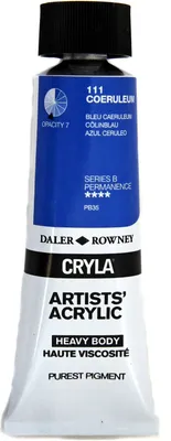 Zdjęcie produktu dla Daler Rowney Cryla Artists’ Farba akrylowa Coeruleum 75 ml 1 szt.