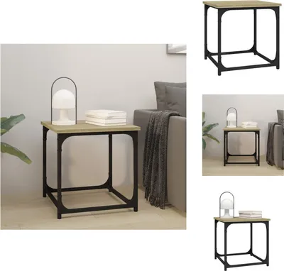 Produktbild von vidaXL Beistelltisch Sonoma-Eiche 40x40x40 cm Holzwerkstoff -  Couchtische