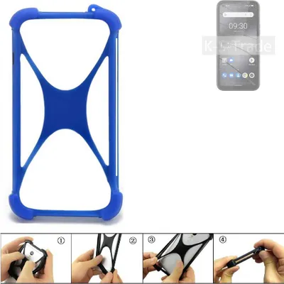 Produktbild von K-S-Trade Handy Hülle kompatibel mit Gigaset GX6 Silikon Schutzhülle Cover Case Bumper Silikoncase TPU Softcase Schutz Hülle Smartphone