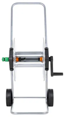 Produktbild von vidaXL Schlauchwagen für 50 m 1/2" oder 35 m 3/4" Schlauch Stahl