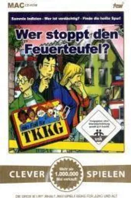 Produktbild von Ein Fall für TKKG, CD-ROMs Wer stoppt den Feuerteufel?, 1 CD-ROM für Mac