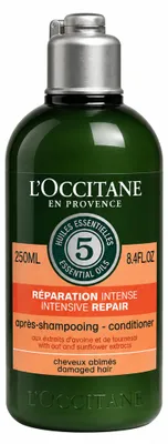 Produktbild von L'Occitane Aromachologie Intensive Repair Conditioner, Frauen, Nicht-professionelle Haarspülung, beschädigtes Haar, trockenes Haar, Entwirren, Feuchtigkeitsspendend, Nährend, Schutz, Reparatur, Revitalisierend, Glanz, Glättend,..., 250 ml, Flasche
