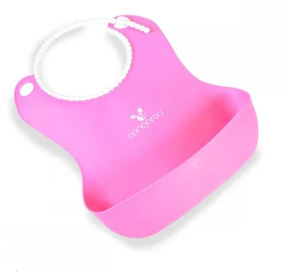 Produktbild von Cangaroo Babylatz Am-Am, Silikon, Tasche für Essensreste, Verschluss verstellbar