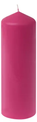 Produktbild von Steinhart Stumpenkerze Ø 6,7 x 20 cm pink